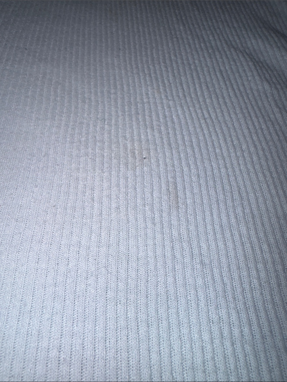 Light Blue Ribbed Short Sleeve Tee - Picture 3 of 3